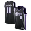 Accattivante Attraente Incantevole Domantas Sabonis Sacramento Kings Nike Unisex Swingman Player Jersey Icon Edition Black