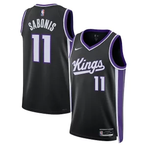 Accattivante Attraente Incantevole Domantas Sabonis Sacramento Kings Nike Unisex Swingman Player Jersey Icon Edition Black