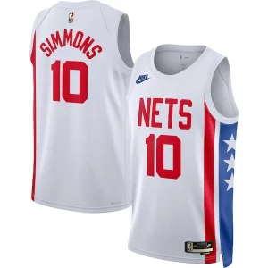 Accattivante Ben Simmons Brooklyn Nets Nike Swingman Jersey Classic Edition White
