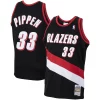 Accattivante Carino Eccezionale Scottie Pippen Portland Trail Blazers 1999/00 Hardwood Classics Swingman Jersey Black