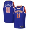 Accattivante Carino Jalen Brunson New York Knicks Nike Youth Swingman Jersey Icon Edition Blue