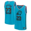 Accattivante Classico Cameron Johnson Phoenix Suns Youth 2022/23 Fast Break Jersey City Edition Turquoise