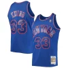 Accattivante Classico Patrick Ewing New York Knicks 1996/97 Hardwood Classics Swingman Jersey Blue