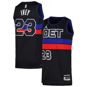 Accattivante Jaden Ivey Detroit Pistons Jordan Brand Unisex Swingman Jersey Statement Edition Black