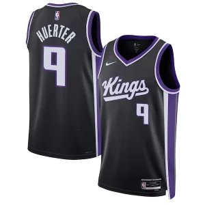 Accattivante Kevin Huerter Sacramento Kings Nike Unisex Swingman Jersey Icon Edition Black