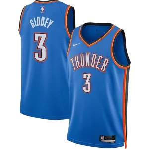 Accattivante Meraviglioso Magnifico Josh Giddey Oklahoma City Thunder Nike Unisex Swingman Jersey Icon Edition Blue