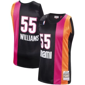 Accattivante Meraviglioso Trendy Jason Williams Miami Heat 2005/06 Hardwood Classics Swingman Jersey Black