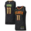 Accattivante Moderno Trae Young Atlanta Hawks Nike Authentic Player Jersey Icon Edition Black