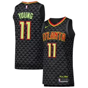 Accattivante Moderno Trae Young Atlanta Hawks Nike Authentic Player Jersey Icon Edition Black