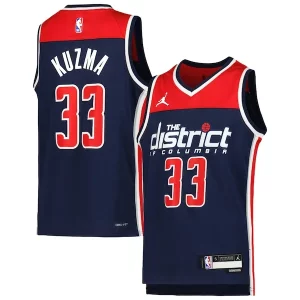 Accattivante Ottimo Lussuoso Kyle Kuzma Washington Wizards Jordan Brand Youth Swingman Jersey Statement Edition Navy