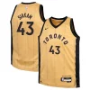 Accattivante Pascal Siakam Toronto Raptors Nike Youth Swingman Replica Jersey City Edition Gold