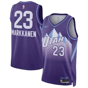 Accattivante Pratico Lauri Markkanen Utah Jazz Nike Unisex 2024/25 Swingman Player Jersey City Edition Purple