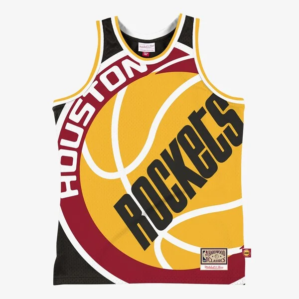 Accattivante Prestigioso Comodo Houston Rockets Hardwood Classics Blown Out Fashion Jersey Black