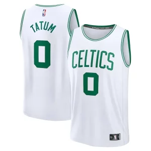 Accattivante Raffinato Jayson Tatum Boston Celtics Youth Fast Break Replica Player Jersey Association Edition White