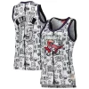 Attraente Accattivante Classico Vince Carter Toronto Raptors Women's 1998 Doodle Swingman Jersey White
