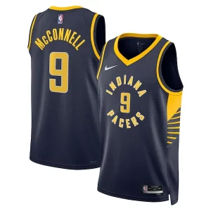 Attraente Accattivante T.J. McConnell Indiana Pacers Nike Unisex Swingman Replica Jersey Icon Edition Navy