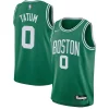 Attraente Classico Jayson Tatum Boston Celtics Nike Youth Swingman Jersey Icon Edition Kelly Green