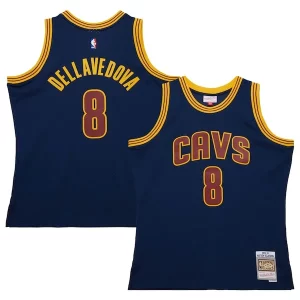 Attraente Classico Matthew Dellavedova Cleveland Cavaliers 2015/16 Hardwood Classics Swingman Jersey Navy
