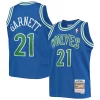 Attraente Delizioso Fascinante Kevin Garnett Minnesota Timberwolves Youth 1995 96 Hardwood Classics Swingman Jersey Blue