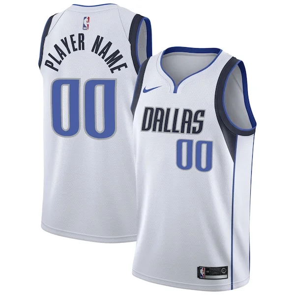 Attraente Duraturo Delizioso Dallas Mavericks Nike 2020/21 Swingman Custom Jersey Association Edition White