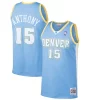 Attraente Gorgeous Fascinante Carmelo Anthony Denver Nuggets Hardwood Classics Swingman Jersey Light Blue