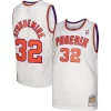 Attraente Lussuoso Trendy Amar'e Stoudemire Phoenix Suns 2001/02 Hardwood Classics Swingman Jersey White/Purple