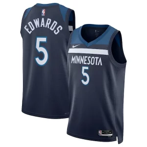 Attraente Meraviglioso Anthony Edwards Minnesota Timberwolves Nike Unisex Swingman Replica Jersey Icon Edition Navy