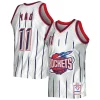 Attraente Moderno Splendido Yao Ming Houston Rockets 2002/03 Hardwood Classics 75th Anniversary Swingman Jersey Platinum