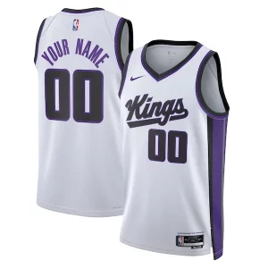 Attraente Sacramento Kings Nike Unisex Swingman Custom Jersey Association Edition White