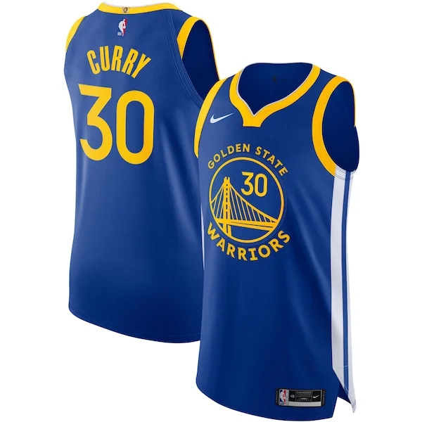 Attraente Stephen Curry Golden State Warriors Nike Authentic Jersey Association Edition Royal
