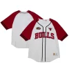 Attraente Versatile Bellissimo Chicago Bulls Practice Day Baseball Jersey White