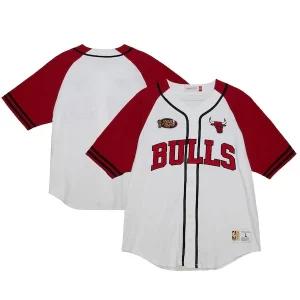 Attraente Versatile Bellissimo Chicago Bulls Practice Day Baseball Jersey White