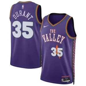Bellissimo Carino Kevin Durant Phoenix Suns Nike Unisex 2024/25 Swingman Player Jersey City Edition Purple