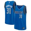 Gorgeous Klay Thompson Dallas Mavericks Youth Fast Break Replica Player Jersey Icon Edition Blue