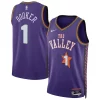 Bellissimo Devin Booker Phoenix Suns Nike Unisex 2024/25 Swingman Player Jersey City Edition Purple