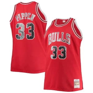 Bellissimo Eccezionale Fascinante Scottie Pippen Chicago Bulls Big & Tall 1997/98 NBA 75th Anniversary Diamond Swingman Jersey Red