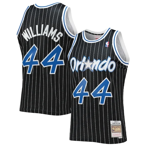 Bellissimo Elegante Jason Williams Orlando Magic 2001/02 Hardwood Classics Swingman Jersey Black