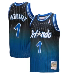 Bellissimo Gorgeous Penny Hardaway Orlando Magic 1994/95 Hardwood Classics Fadeaway Swingman Player Jersey Royal/Black