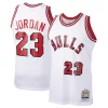 Bellissimo Magnifico Raffinato Michael Jordan Chicago Bulls 1984/85 Hardwood Classics Rookie Authentic Jersey White/Red