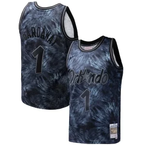 Bellissimo Penny Hardaway Orlando Magic Hardwood Classics 1984/85 Tie Dye Swingman Jersey Black