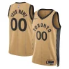 Bellissimo Prestigioso Toronto Raptors Nike Unisex 2023/24 Custom Swingman Jersey Gold City Edition