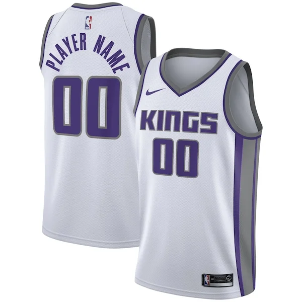 Bellissimo Sacramento Kings Nike Swingman Custom Jersey White Association Edition