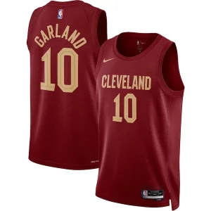 Bellissimo Sofisticato Raffinato Darius Garland Cleveland Cavaliers Nike Unisex Swingman Jersey Icon Edition Wine/White