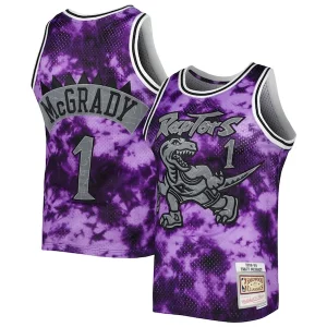 Bellissimo Tracy McGrady Toronto Raptors 1998/99 Galaxy Swingman Jersey Purple