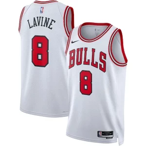 Bellissimo Zach LaVine Chicago Bulls Nike Unisex Swingman Jersey Association Edition White/Red