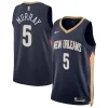 Carino Dejounte Murray New Orleans Pelicans Nike Unisex 2024 Offseason Addition Nike Swingman Jersey Navy