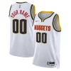 Carino Denver Nuggets Nike Unisex Swingman Custom Jersey White Association Edition