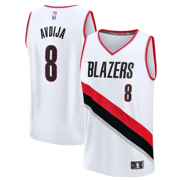 Raffinato Pratico Sofisticato Deni Avdija Portland Trail Blazers Fast Break Replica Player Jersey Association Edition White