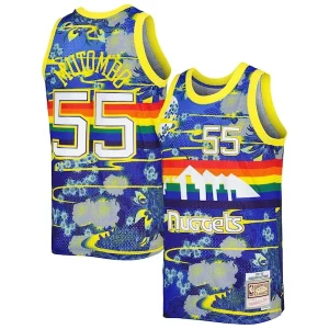 Carino Fascinante Delizioso Dikembe Mutombo Denver Nuggets Hardwood Classics Lunar New Year Swingman Jersey Blue
