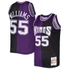 Carino Fascinante Versatile Jason Williams Sacramento Kings Hardwood Classics 2000/01 Split Swingman Jersey Purple/Black
